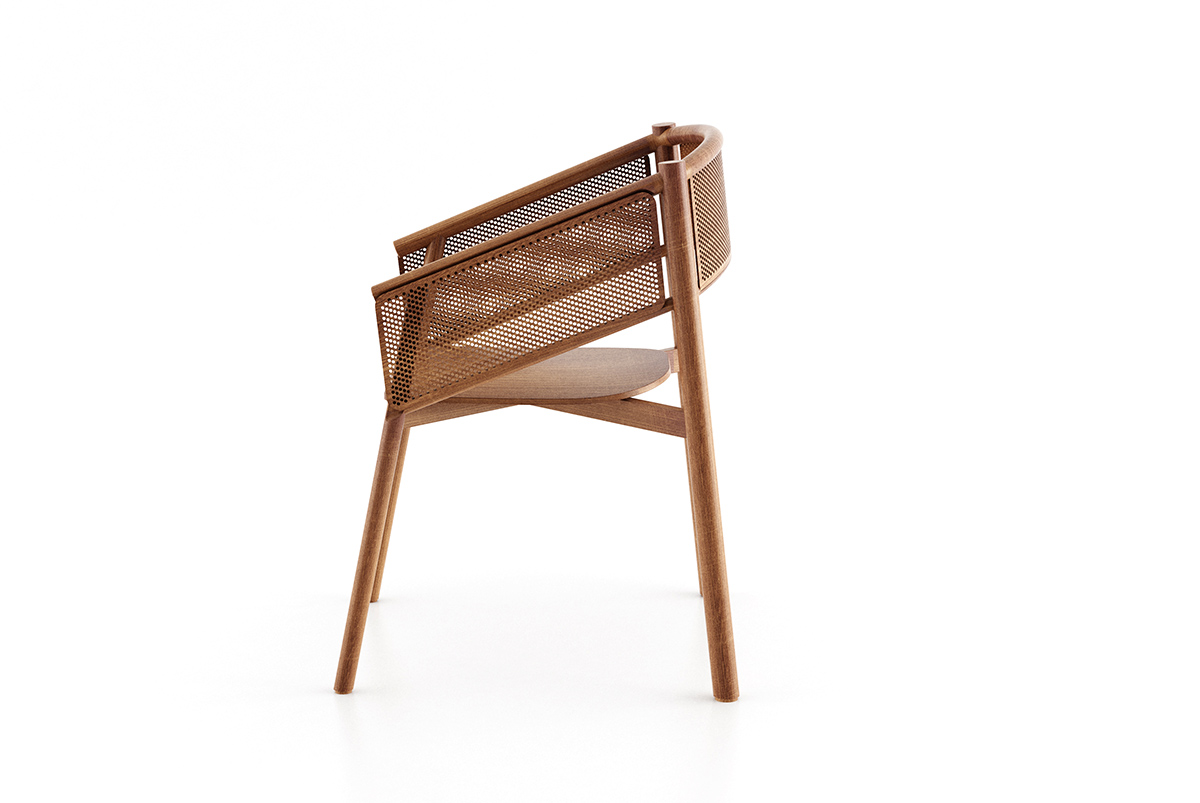 chaise wood-u