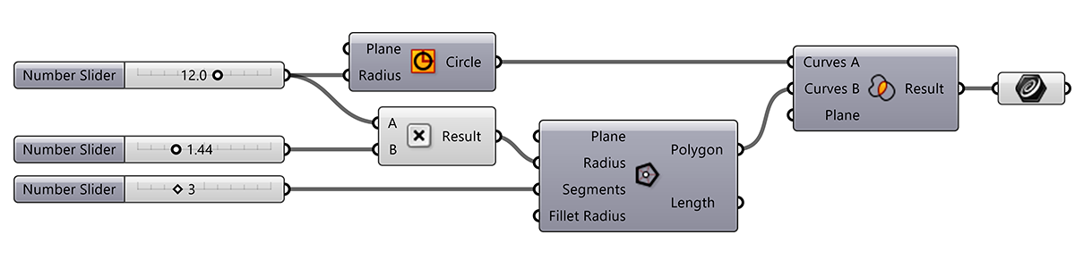 Gh Nurbs Curve PolyLigne